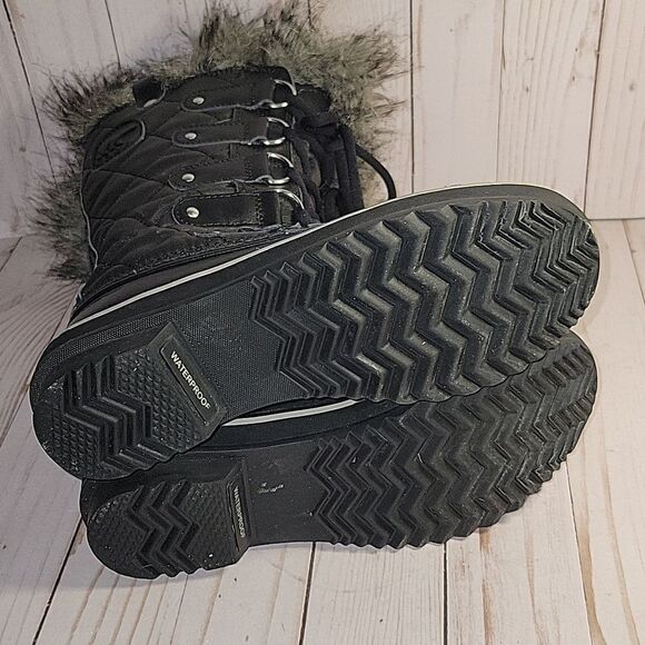 Sorel Tofino II Womens Waterproof Winter Snow Boots Black Stone Sz 6 1472591011 - Picture 11 of 11